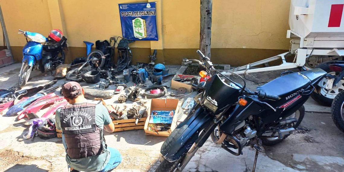 Golpe a una banda dedicada al robo de motos