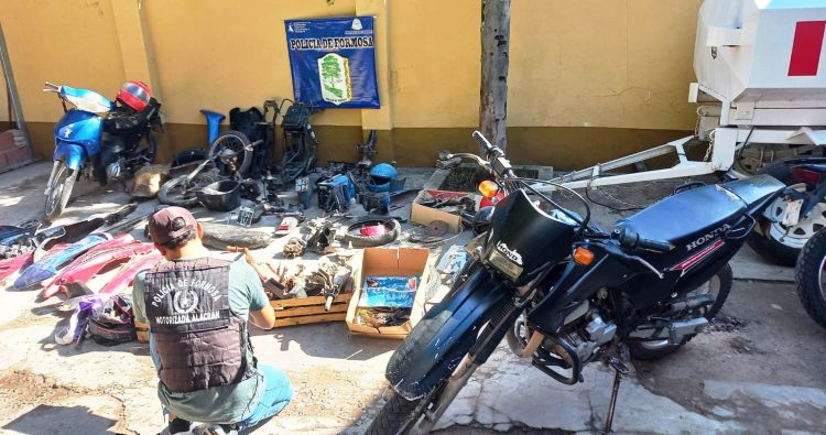 Golpe a una banda dedicada al robo de motos