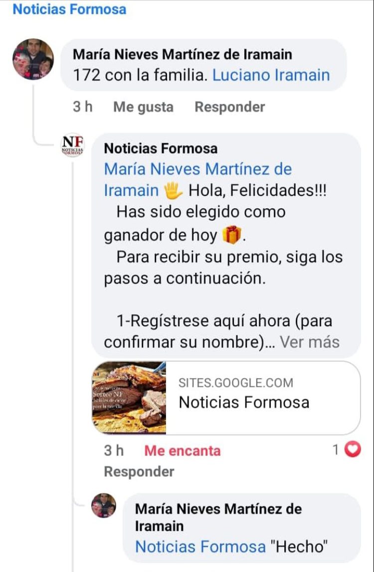 Estafa virtual: piden datos personales a supuestos ganadores de sorteo de NF