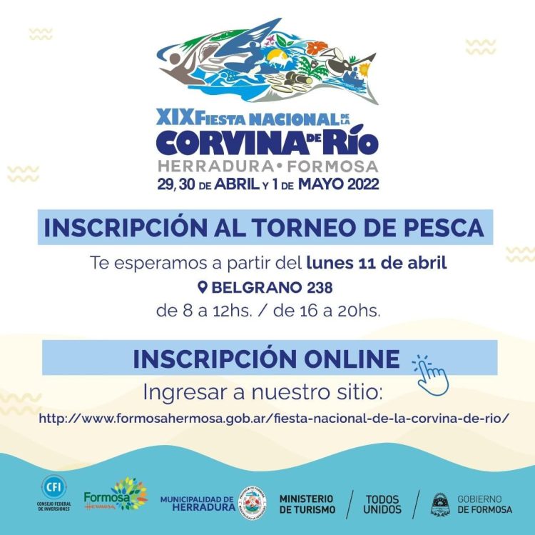 Fiesta de la Corvina de Río: habrá destacados artistas y sortearán un auto 0km