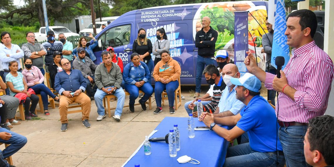 Eber Solís llegó al oeste con el «Programa Soberanía Alimentaria» y se reunió con productores
