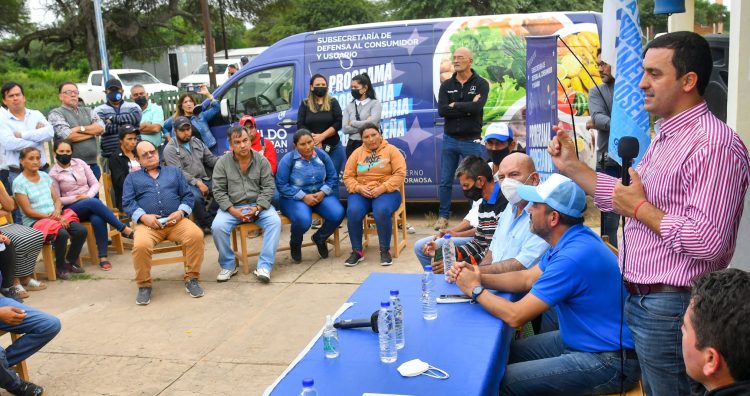 Eber Solís llegó al oeste con el «Programa Soberanía Alimentaria» y se reunió con productores