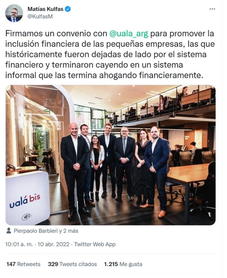 Embestida del gremio La Bancaria contra el acuerdo entre Ualá y el Gobierno