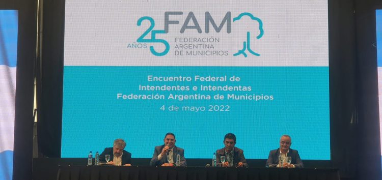 Jofré encabezó la reunión de intendentes de la Federación Argentina de Municipios