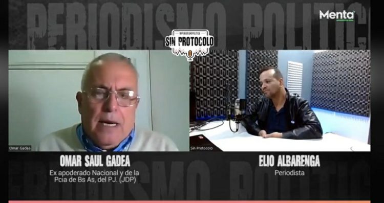 Duhalde está hablando con todos, entre ellos Gildo, «que es un amigo»