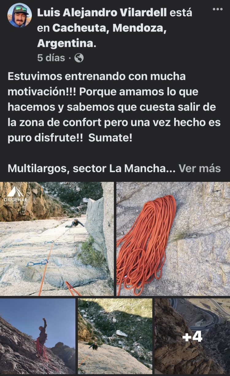 Murió un formoseño al caer a un precipicio cuando escalaba en la cordillera