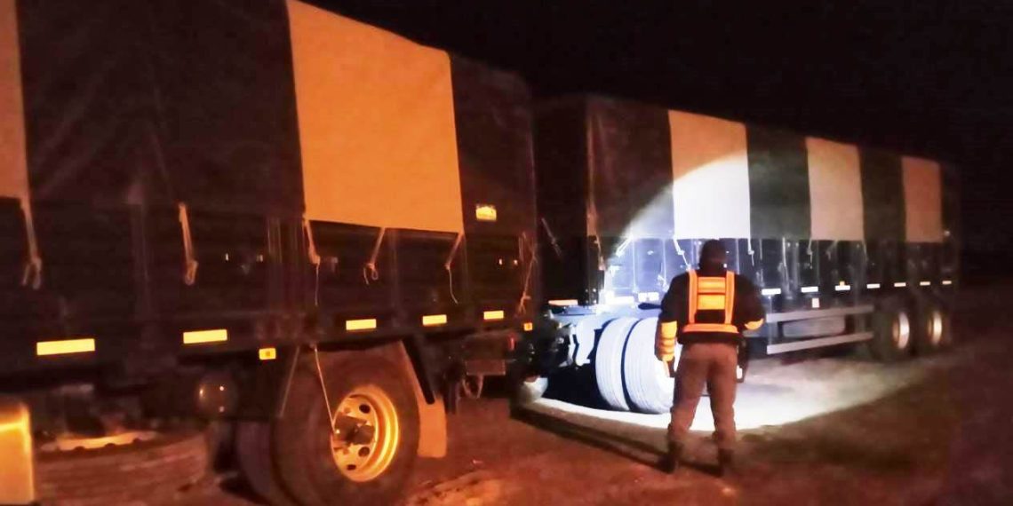Control vehicular de rutina detectó contrabando de cubiertas en ruta 11