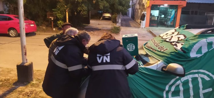 Armaron un cuarto oscuro en una camioneta porque Vialidad Nacional no permitía elecciones de ATE