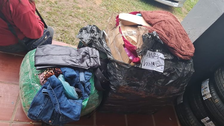 La Armada paraguaya incautó mercadería de contrabando en Alberdi