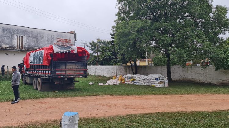 La Armada paraguaya incautó mercadería de contrabando en Alberdi