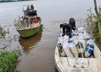 La Armada paraguaya incautó mercadería de contrabando en Alberdi