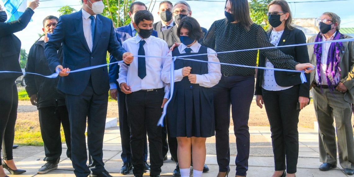 Se inauguró el edificio de la EPES N° 95, la obra educativa 1429 de Gildo Insfrán