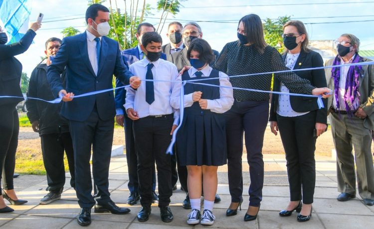 Se inauguró el edificio de la EPES N° 95, la obra educativa 1429 de Gildo Insfrán