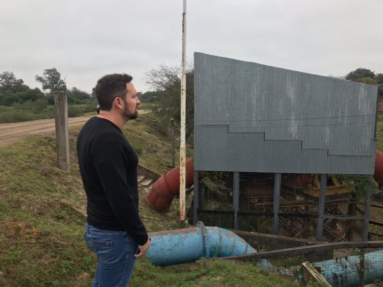 El concejal Marcelo Ocampo ratificó su compromiso con los inundados