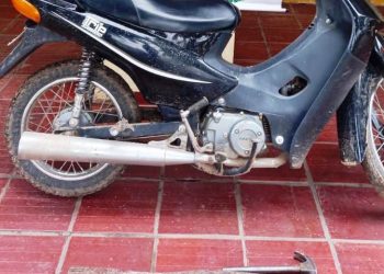 Jóvenes de 18 y 19 años, con barreta en mano, violentaron portón para robar