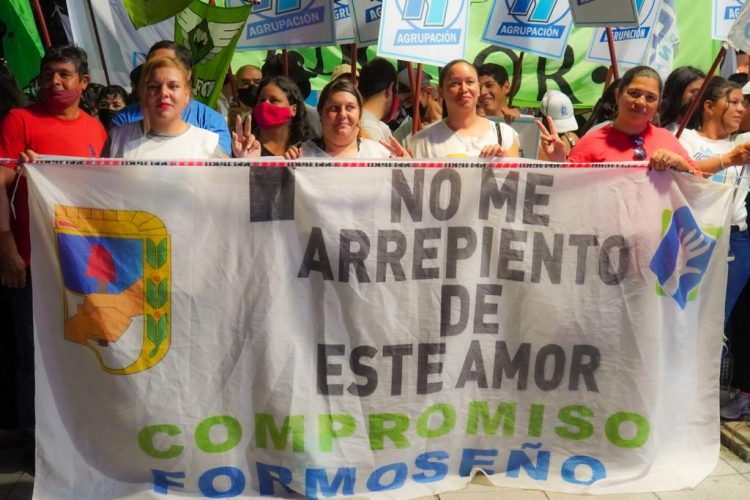 Compromiso Formoseño también sumó su homenaje a Evita en Formosa