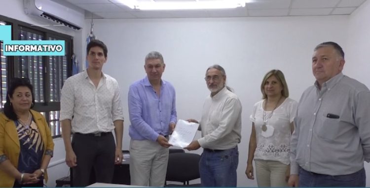 Brignole pidió a Basterra el dictado de tecnicaturas en El Colorado