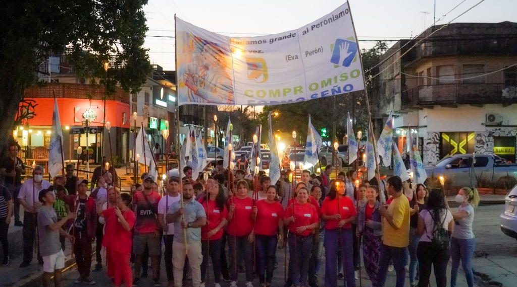 Compromiso Formoseño también sumó su homenaje a Evita en Formosa
