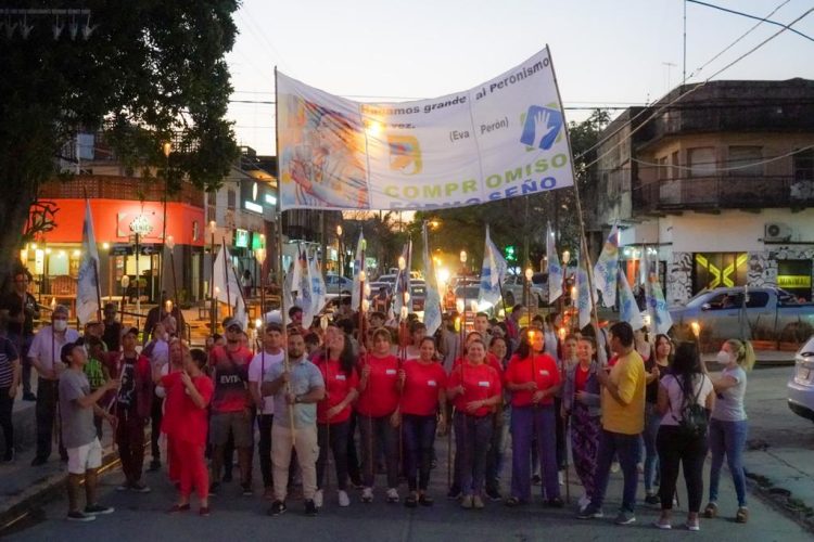 Compromiso Formoseño también sumó su homenaje a Evita en Formosa