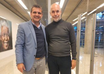 Quique Ramírez se reunió con Rodríguez Larreta en el Foro Federal de Legisladores del PRO