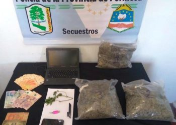 Secuestraron más de 9 mil dosis de marihuana y detuvieron a un hombre