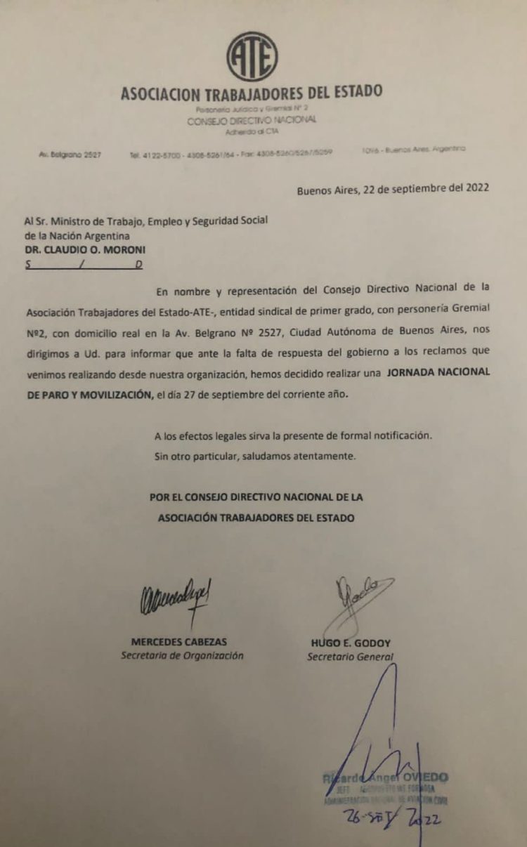Por un paro nacional, este martes habrá afectación de vuelos en el aeropuerto Formosa