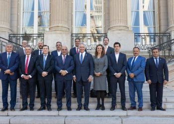 Gildo Insfrán inició gira por EEUU con Wado de Pedro