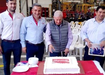 En el cumpleaños de Coca Cola, ahora en manos mexicanas, agasajaron a Amado Yege