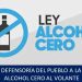 Avanza en el Congreso una ley de tolerancia cero de alcohol en conductores