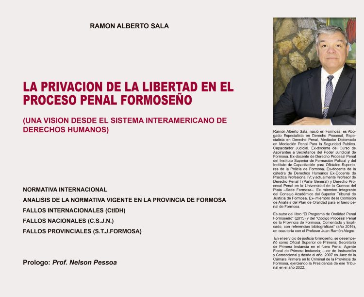 El camarista penal Ramón Sala presenta este martes su libro