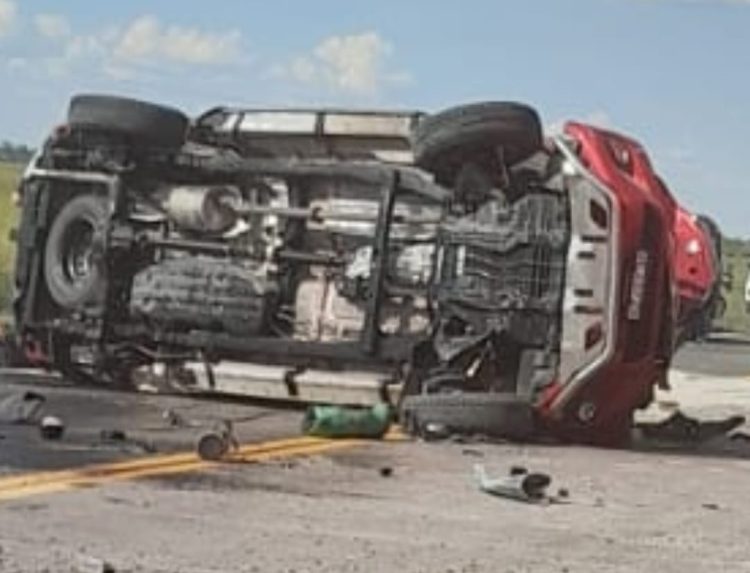 Volcó una camioneta en la ruta 11, falleció un niño de 6 años