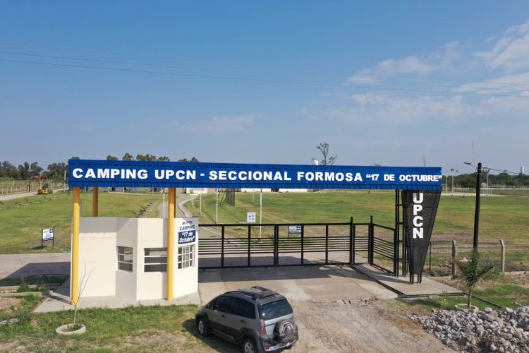 Insfrán inaugurará el camping de UPCN