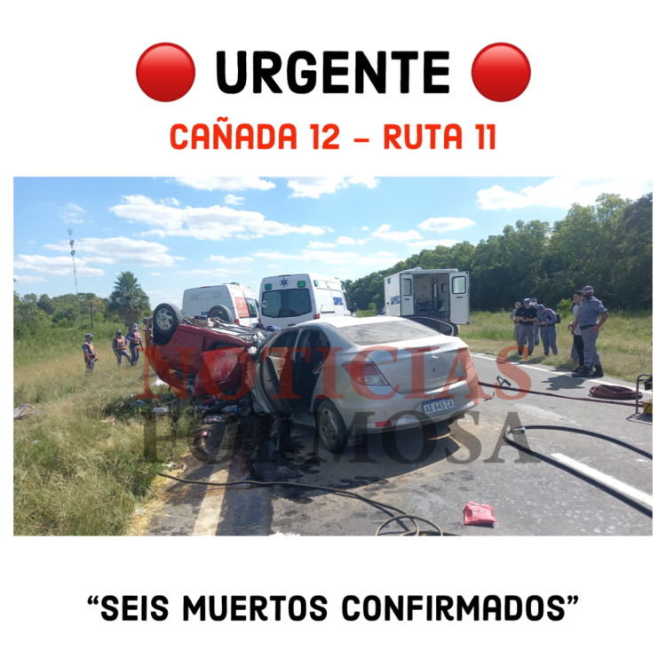 Tres de los seis fallecidos en Cañada 12 son formoseños