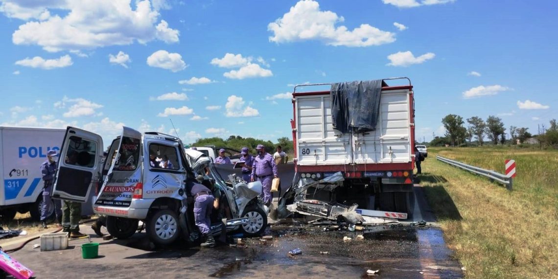 Entre los muertos por el accidente en R11, hay un menor de edad