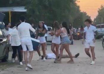Formosa violenta 1: pelea entre muchachos en Lote 4 (video)
