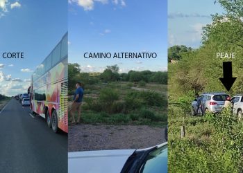 Denuncian que originarios cobran «peaje» para utilizar camino alternativo de un corte en Las Lomitas