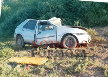 Ruta 86: falleció un hombre de 74 años en un accidente