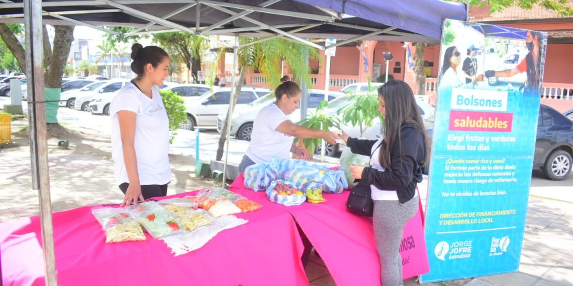 Este martes habrá venta de bolsones saludables