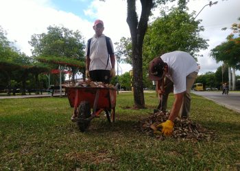 La comuna trabajó en la puesta a punto y embellecimiento de espacios públicos