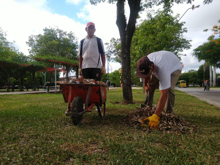La comuna trabajó en la puesta a punto y embellecimiento de espacios públicos
