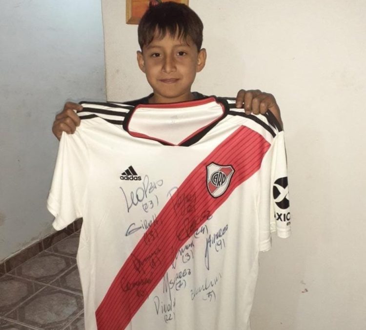 El sueño cumplido del Giovanni: jugar en River, el club de sus amores