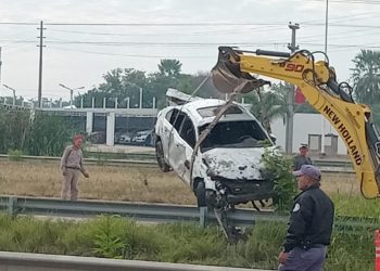 Ivan Vincent, de Beer Monkeys, protagonizó un accidente en la Circunvalación