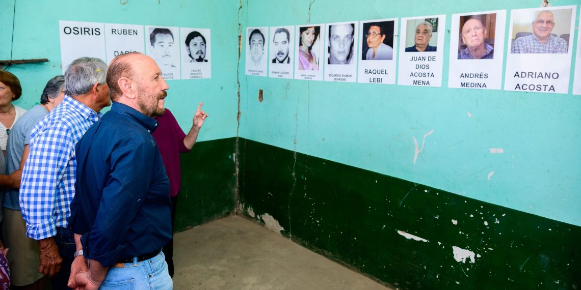 Insfrán anunció construcción de «un Parque de la Memoria por la Verdad y la Justicia»