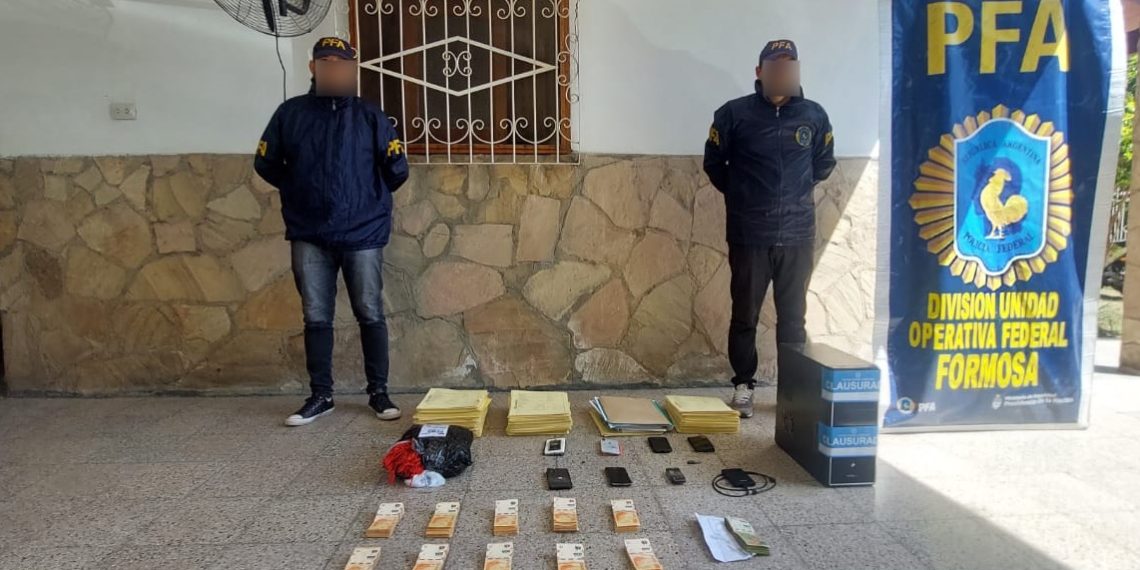 La Policía Federal desarticuló banda, con vinculaciones en Clorinda, que evadía millones de pesos en impuestos