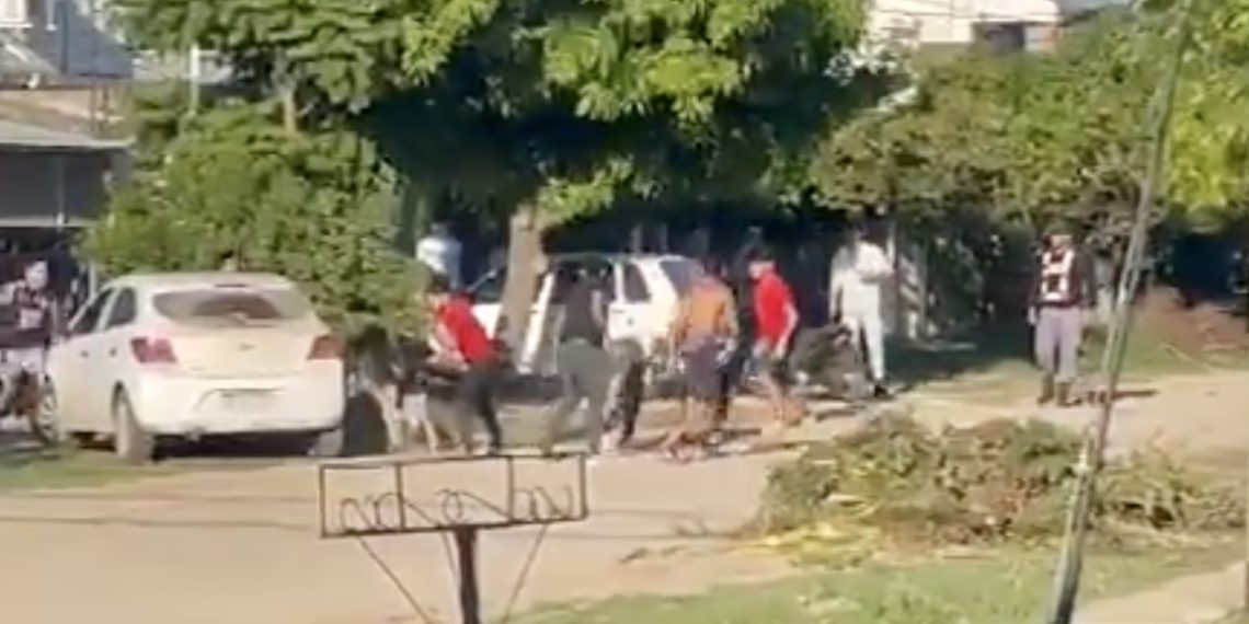 Gresca con herido y evadidos en una fiesta privada no autorizada (video)