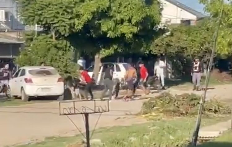 Gresca con herido y evadidos en una fiesta privada no autorizada (video)