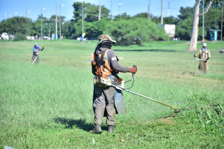 Despliegue municipal integral en el barrio República Argentina