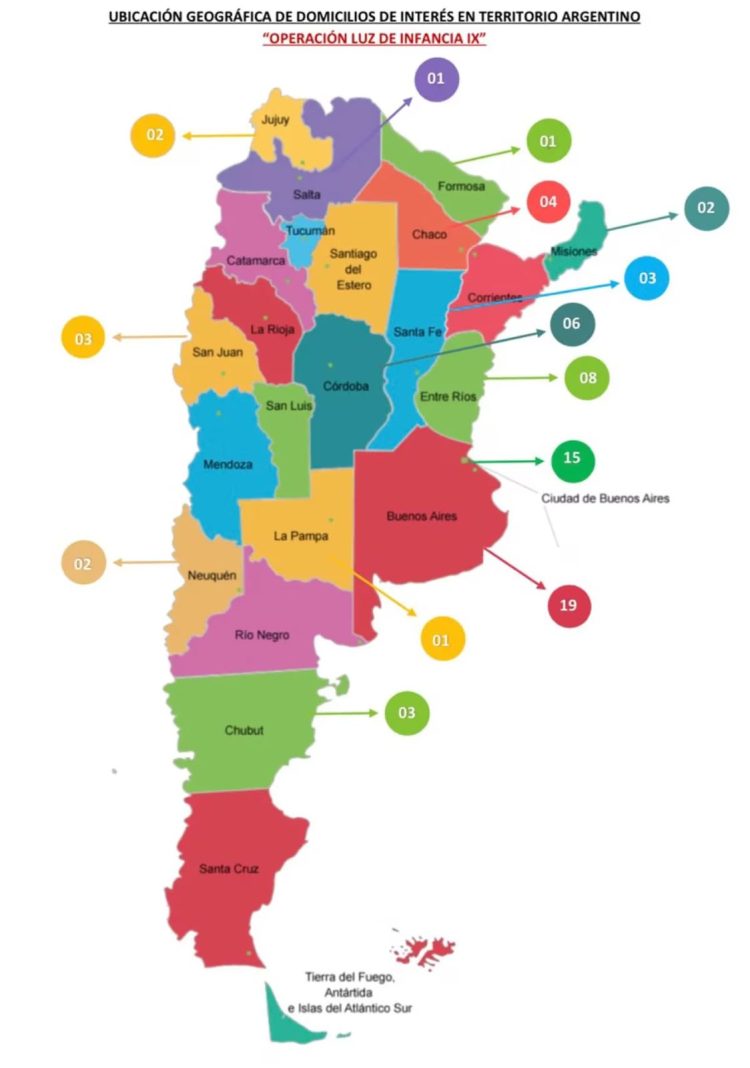 Por una investigación internacional de pornografía infantil, detuvieron a un conocido abogado de Las Lomitas, hijo de un ex juez