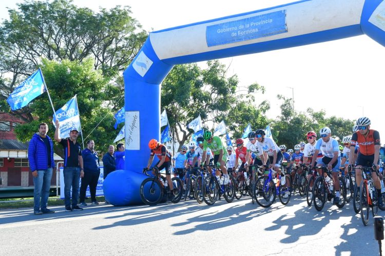 Se largó la primera de las cuatro etapas de la Vuelta a Formosa Internacional 2023