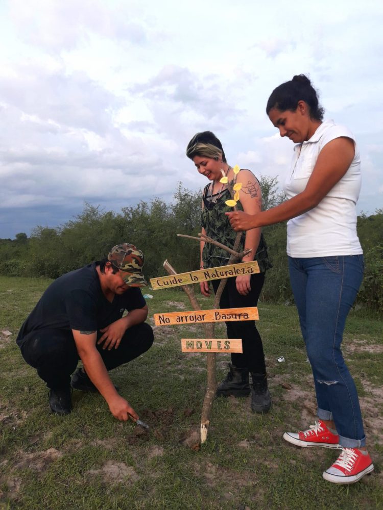 Lanzan una novedosa campaña proselitista ecológica